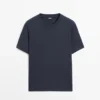 100% Cotton Interlock Crew Neck T-Shirt