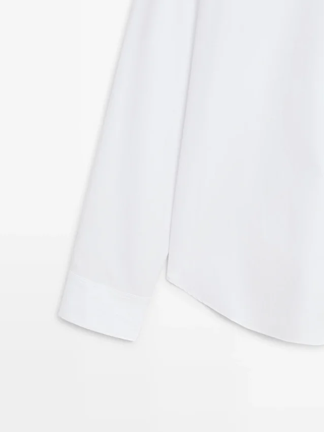 100% Cotton Poplin Shirt 100% Cotton Poplin Shirt