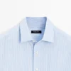 100% Cotton Regular Fit Striped Shirt