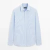 100% Cotton Regular Fit Striped Shirt
