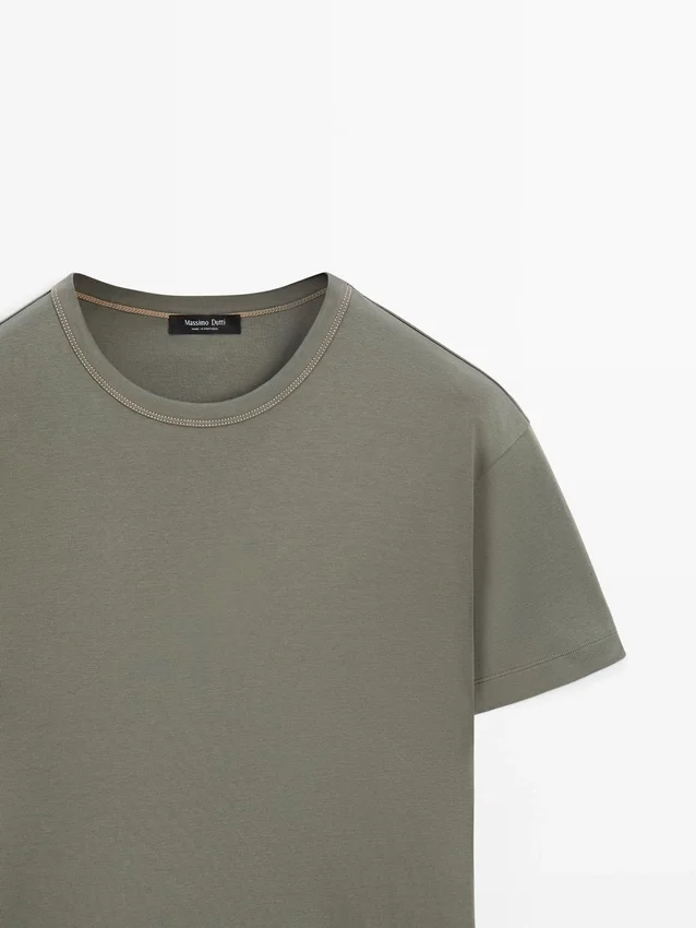 100% Cotton Short-Sleeve T-Shirt 100% Cotton Short-Sleeve T-Shirt