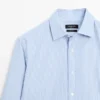 100% Cotton Striped Poplin Shirt