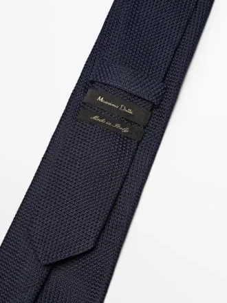 100% Garza Silk Micro Textured Tie
