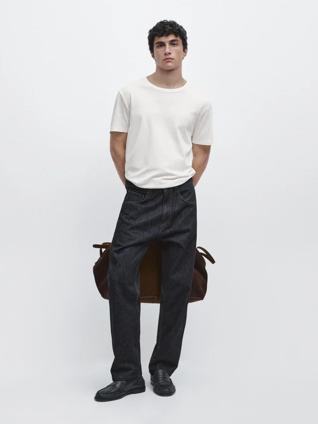 100% Mercerised Cotton T-Shirt 100% Mercerised Cotton T-Shirt