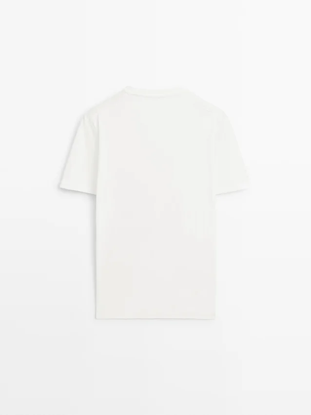 100% Mercerised Cotton T-Shirt 100% Mercerised Cotton T-Shirt