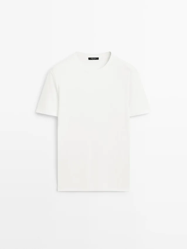 100% Mercerised Cotton T-Shirt 100% Mercerised Cotton T-Shirt