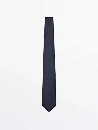 100% Mulberry Silk Polka Dot Tie