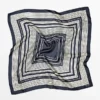100% Silk Striped Scarf