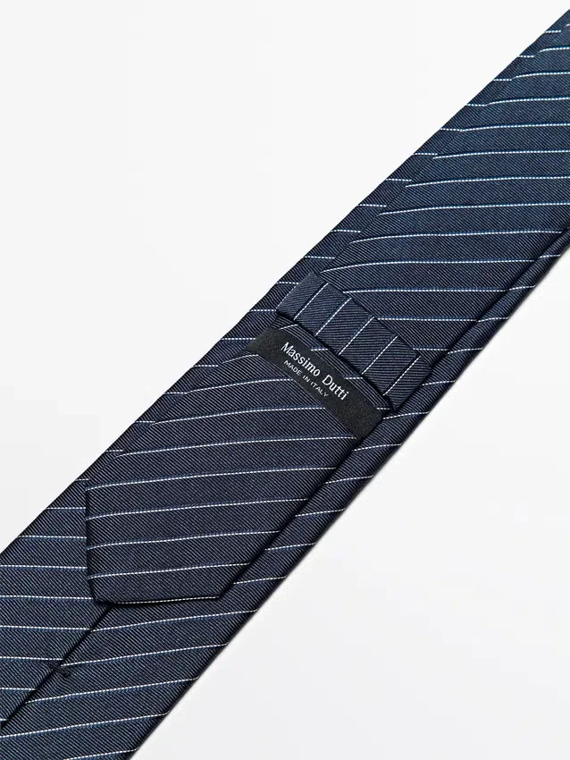 100% Silk Striped Tie 100% Silk Striped Tie
