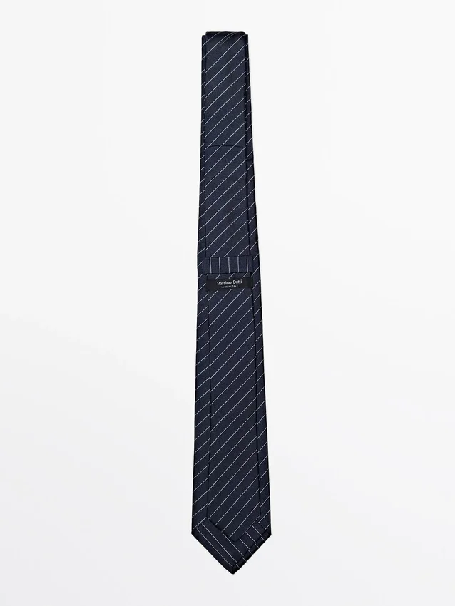 100% Silk Striped Tie 100% Silk Striped Tie
