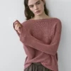 Boat Neck Knit Sweater Boat Neck Knit Sweater