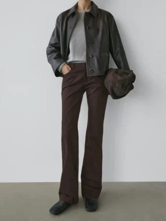 Boot-Cut Trousers
