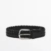 Braided Nappa Leather Belt Braided Nappa Leather Belt