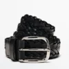 Braided Nappa Leather Belt Braided Nappa Leather Belt