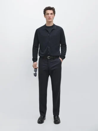 Cold Wool Suit Trousers