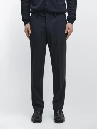 Cold Wool Suit Trousers