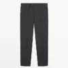 Cold Wool Suit Trousers