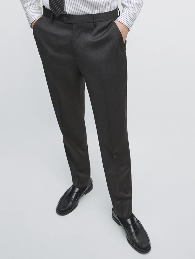 Cold Wool Suit Trousers Cold Wool Suit Trousers