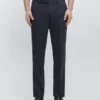 Cool Wool Blend Check Suit Trousers