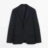 Cool Wool Blend Suit Blazer Cool Wool Blend Suit Blazer