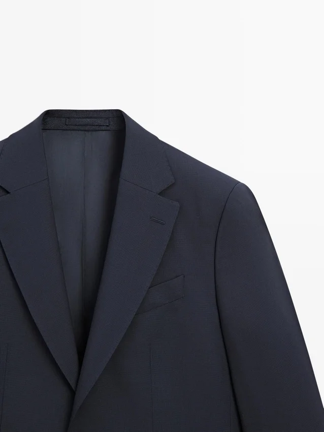 Cool Wool Blend Suit Blazer Cool Wool Blend Suit Blazer