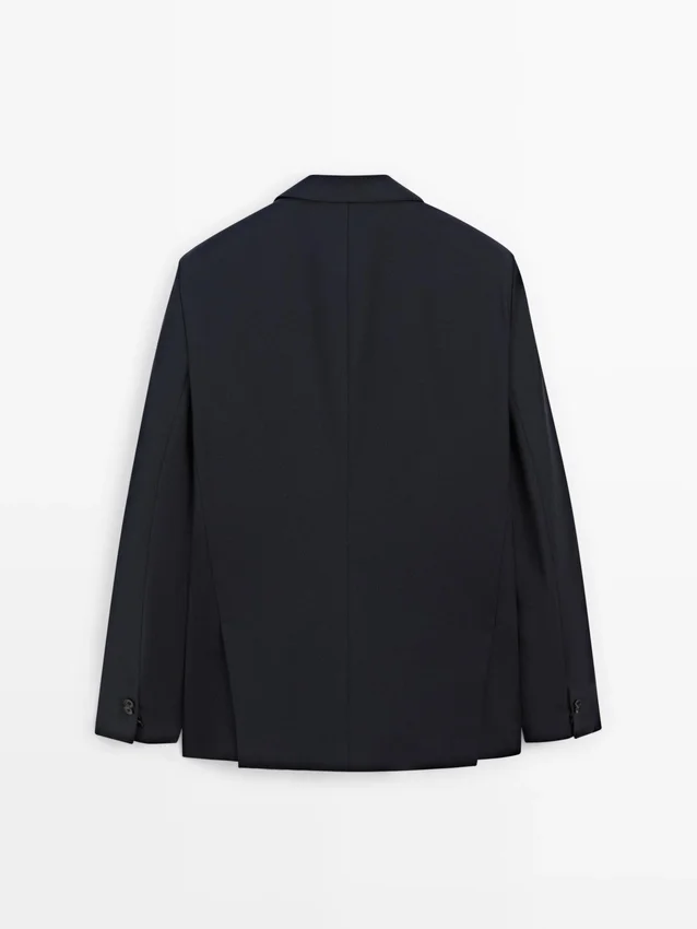 Cool Wool Blend Suit Blazer Cool Wool Blend Suit Blazer