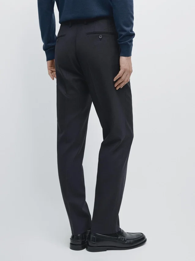 Cool Wool Blend Suit Trousers Cool Wool Blend Suit Trousers