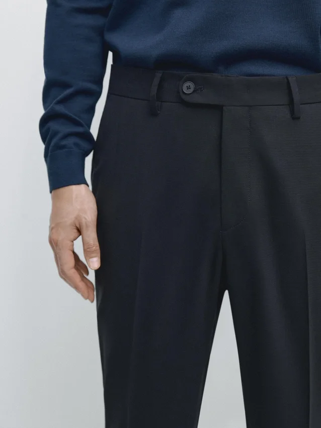 Cool Wool Blend Suit Trousers Cool Wool Blend Suit Trousers
