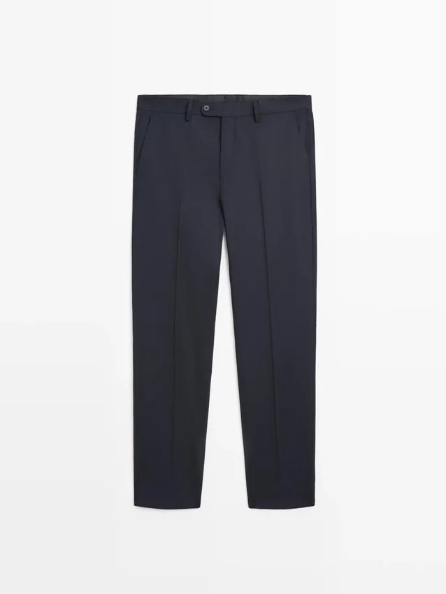 Cool Wool Blend Suit Trousers Cool Wool Blend Suit Trousers