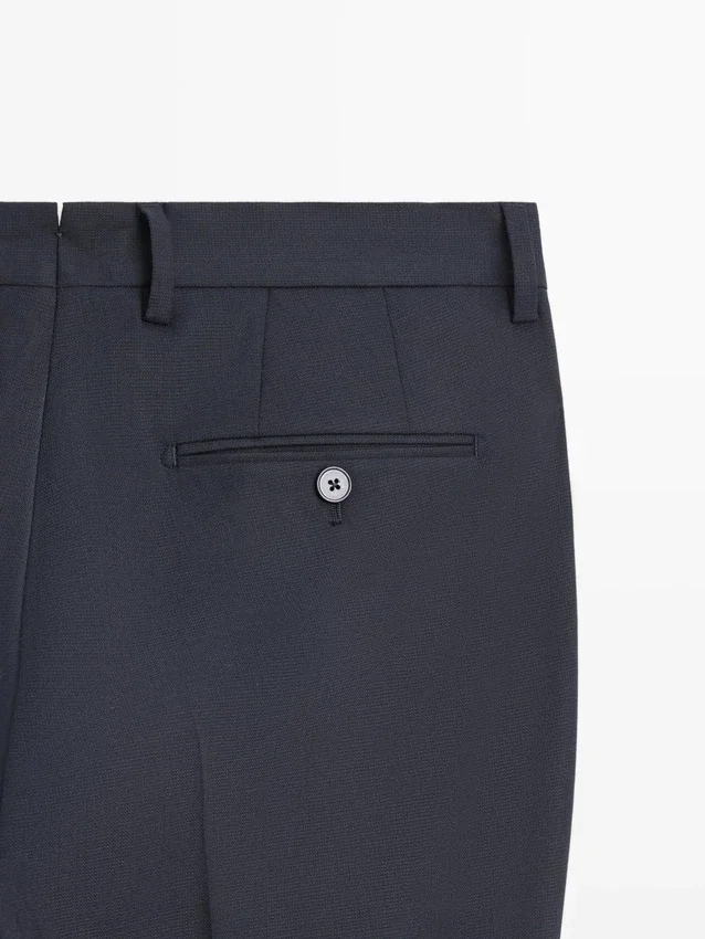 Cool Wool Blend Suit Trousers Cool Wool Blend Suit Trousers