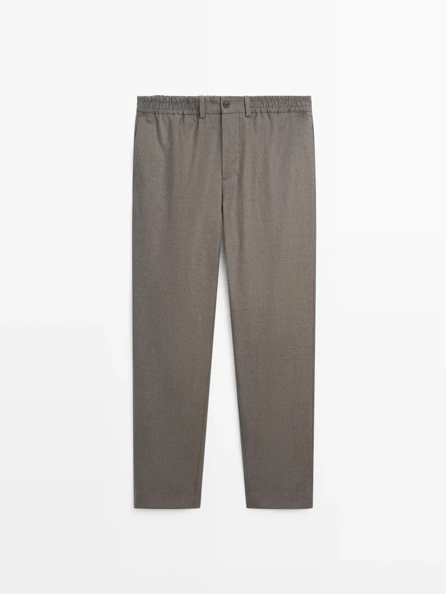 Cool Wool Blend Trousers Cool Wool Blend Trousers