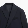 Cool Wool Double-Breasted Suit Blazer Cool Wool Double-Breasted Suit Blazer
