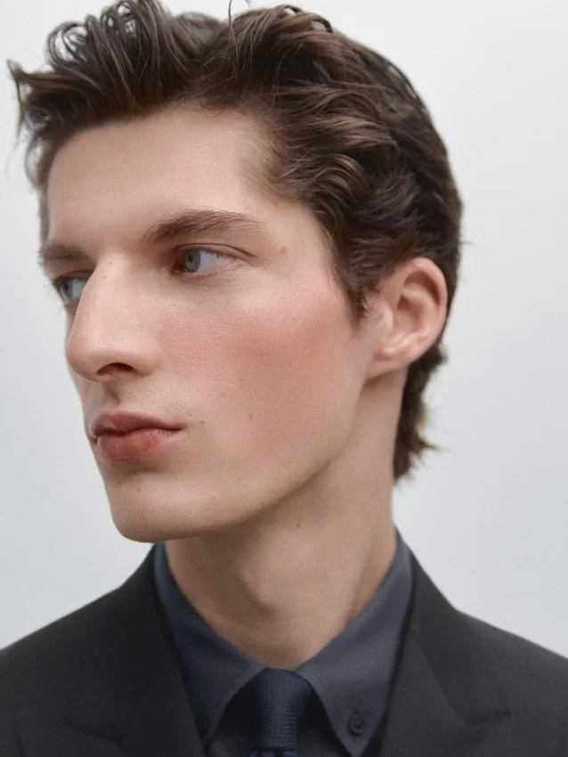 Cool Wool Double-Breasted Suit Blazer Cool Wool Double-Breasted Suit Blazer