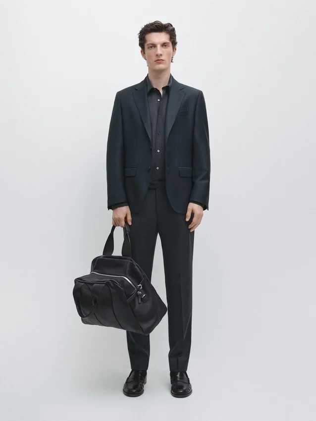 Cool Wool Micro-Textured Suit Trousers Cool Wool Micro-Textured Suit Trousers