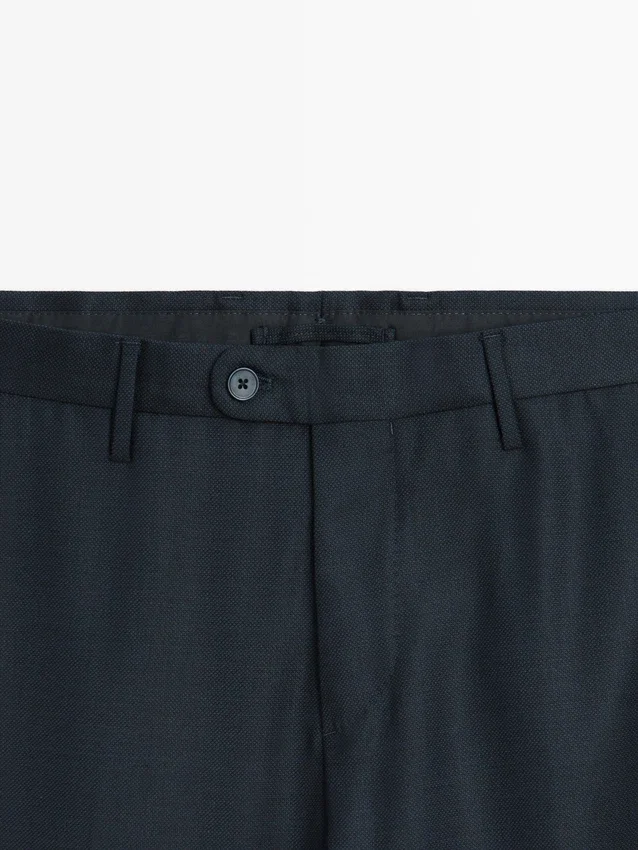 Cool Wool Micro-Textured Suit Trousers Cool Wool Micro-Textured Suit Trousers