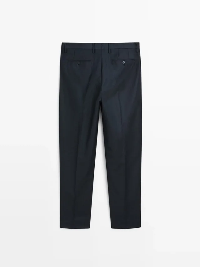Cool Wool Micro-Textured Suit Trousers Cool Wool Micro-Textured Suit Trousers