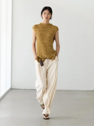 Cotton Blend Chunky Knit Top Cotton Blend Chunky Knit Top