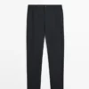 Cotton Blend Jogger Fit Trousers
