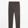 Cotton Blend Jogger Fit Trousers