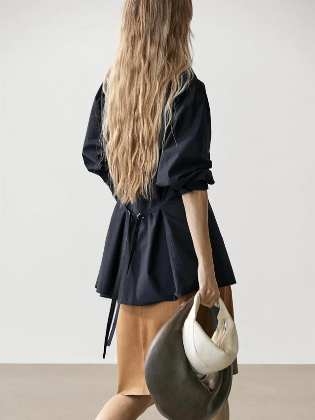 Cotton Blend Overshirt with Pocket Cotton Blend Overshirt with Pocket