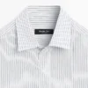 Cotton Blend Regular Fit Striped Shirt