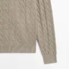 Cotton Cable-Knit Sweater