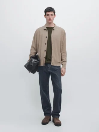 Cotton Knit Cardigan