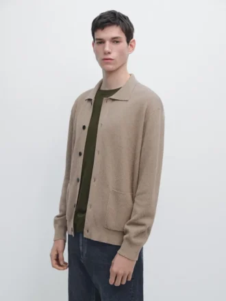 Cotton Knit Cardigan