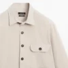 Cotton Overshirt with Pocket Details Cotton Overshirt with Pocket Details