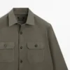 Cotton Overshirt with Pockets