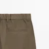 Cotton Trousers with Double Darts