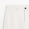 Cotton Twill Pants with Elasticated Waistband