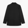 Extra Fine Two-Button Wool Blazer