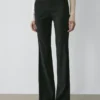 Flared Trousers with Pocket Flared Trousers with Pocket